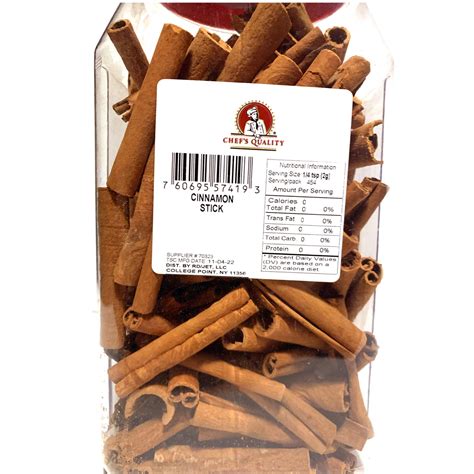 Bulk Cinnamon Sticks - 2 Lb Container - Phoenicis Food Supply