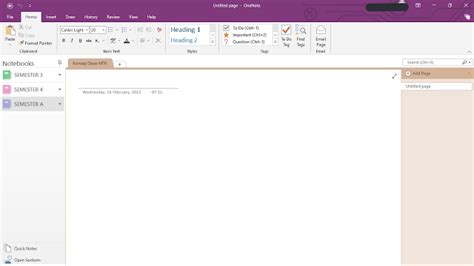 Image result for Tutorial OneNote Laptop Gampang