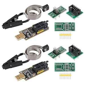 XIITIA 2Sets SOP8/SOIC8 Test Clip for EEPROM 93CXX/25CXX/24CXX and ...