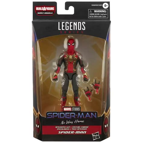 Hasbro Marvel Legends Series Integrated Suit Spider-Man 6 Inch Action ...