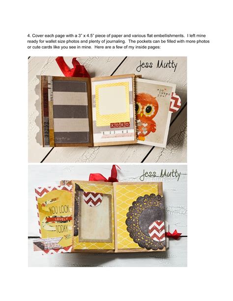 Image result for Craft Tote Mini Album Tutorial
