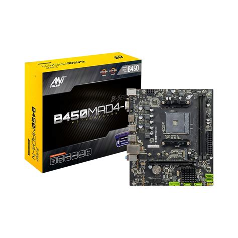 Amazon.in: Buy Ant Value B450MAD4-N mATX Gaming Motherboard AM4 DDR4 ...