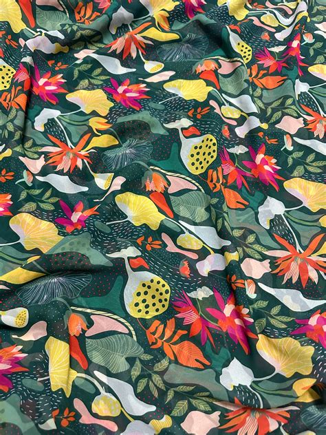 Buy printed georgette fabric online : printed fabrics online – Akrithi