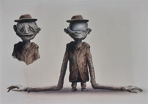 Roger face reavel | Nightmares art, Little nightmares fanart, Character art