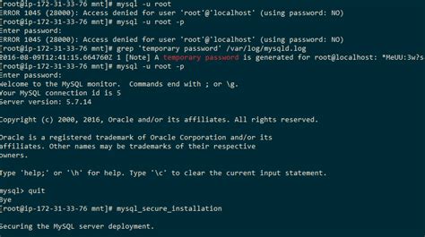 Image result for Default Root Password MySQL