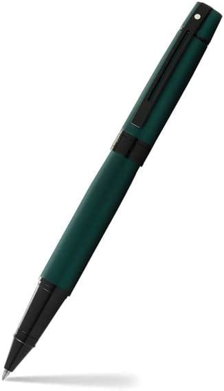 Sheaffer Gift 300 Lacquer Rollerball Pen – Matte Green with Polished ...