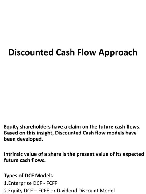 Image result for DCF Method Images