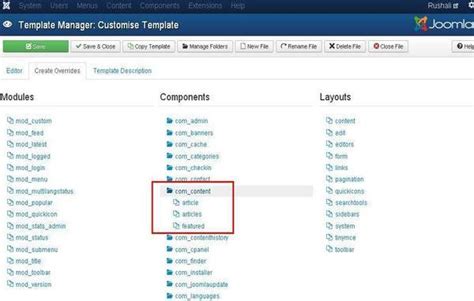 Joomla - 自定义模板( Customize Template)_学习Joomla|WIKI教程