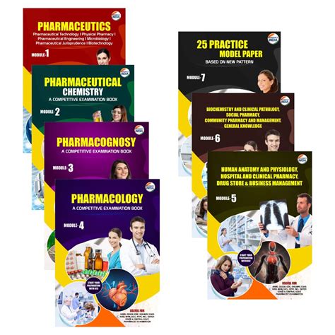 Buy Pharmacist Competitive Exam Study Material (Set of 7 Books) Book ...