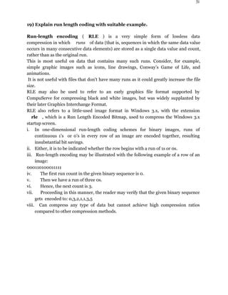 Image result for Run-Length Coding in Digital Image Processing