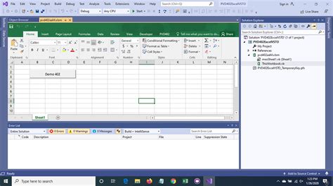 Image result for Excel VSTO Tutorial