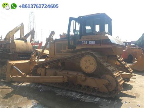 Caterpillar bulldozer D6R with 3-shank ripper for sale, Japan surplus ...