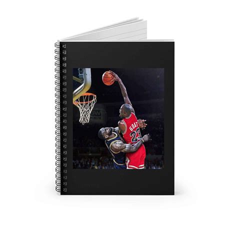 Michael Jordan Dunking On Lebron