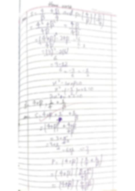 SOLUTION: Math Notebook Exercise 2.5 Homework 10th Class - Studypool