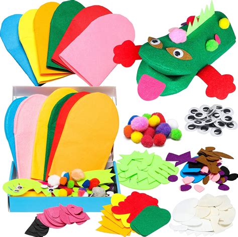WATINC 6Pcs Hand Puppet Making Kit for Kids Art | Ubuy India