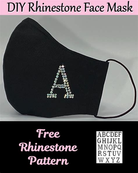 Full Rhinestone Mask Tutorial 的图像结果