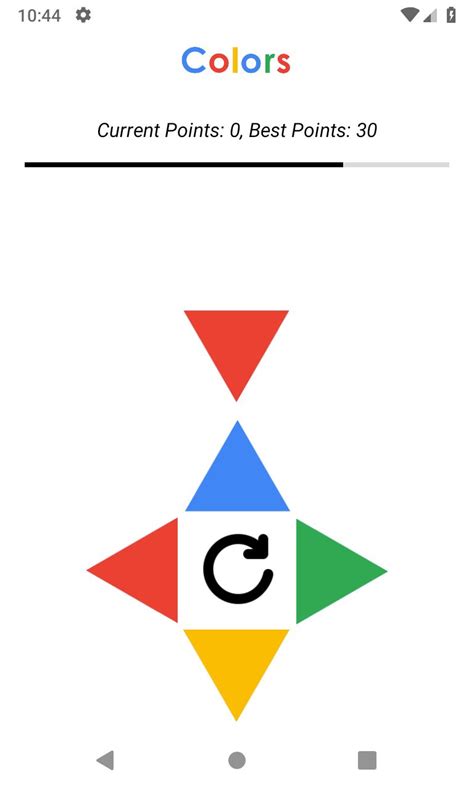 Color Game in Android Code 的图像结果