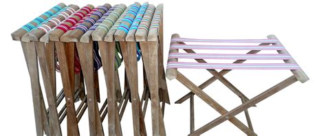 Folding Luggage Racks | The Stripes Company UK