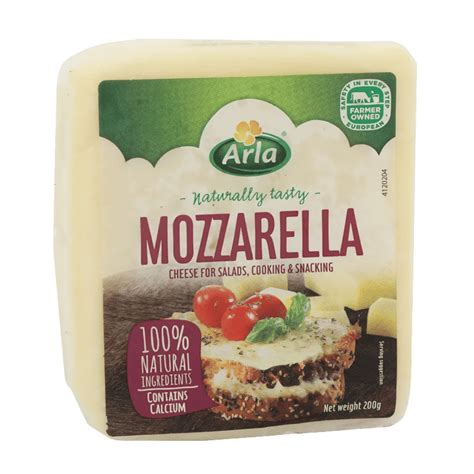 ARLA DANISH MOZZARELLA CHEESE 200G