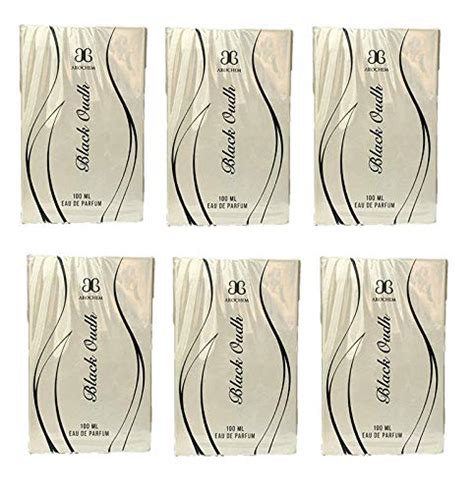 Buy Arochem Black Oudh Perfume 100ML Each (Pack of 6) Online at Low ...