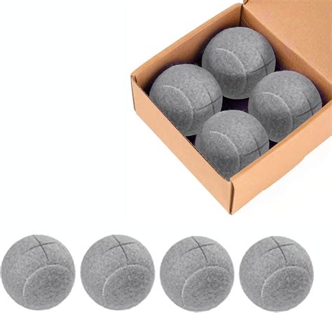 Amazon.com: JY CLASSIC 4 PCS - Walker Glide Balls, Precut Walker Tennis ...