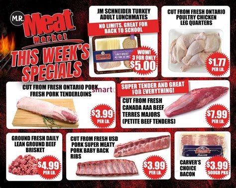 M.R. Meat Market Flyer August 25 to September 1