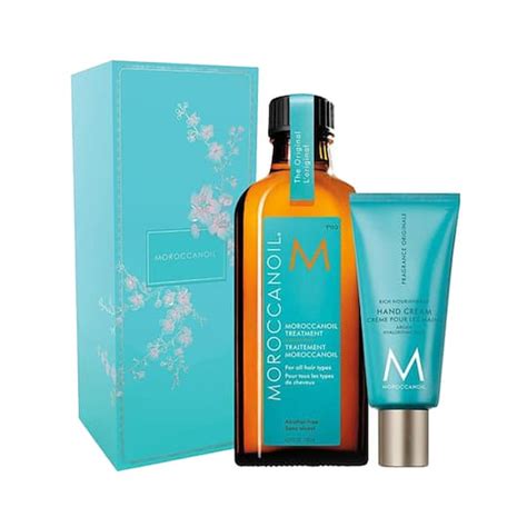 Buy Moroccanoil Treatment Oil & Hand Cream Lunar Kit Online at Best ...