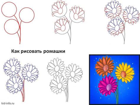 Поэтапно как нарисовать букет: Как нарисовать букет цветов карандашом ...