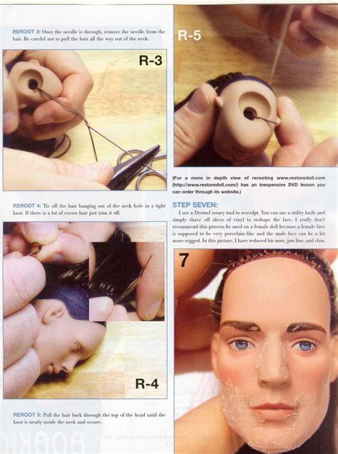 Image result for Doll Repaint Tutorial