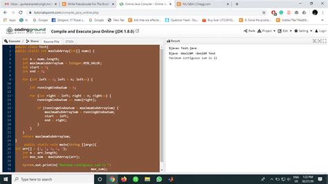 Online Java Compiler Tutorials Point 的图像结果