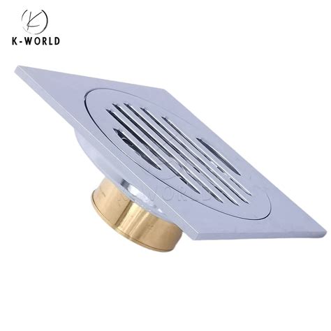 K-World Concrete Floor Drain Manufacturing Sample Available Conceal ...