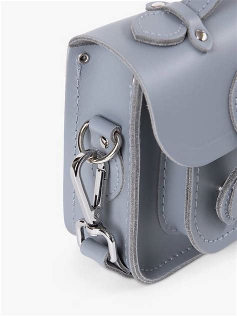 Cambridge Satchel The Mini Leather Satchel, French Grey