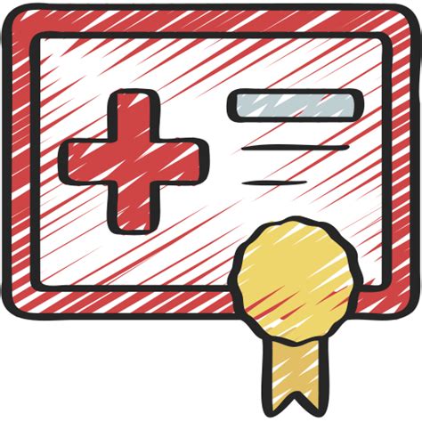 Certificate - Free healthcare and medical icons