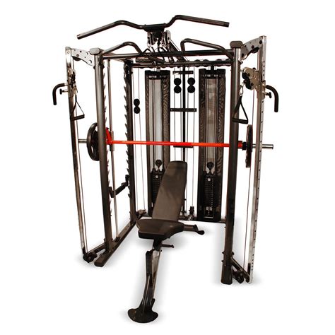 Inspire Full Smith Cage System with Adjustable Bench