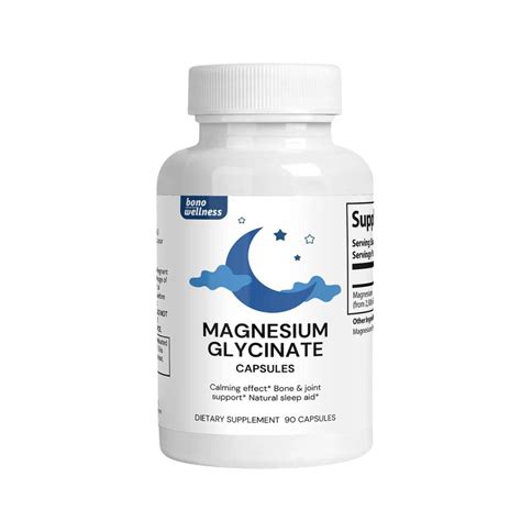 Best Magnesium Glycinate For Sleep - Natural Sleep Aid Supplements - Bonowellness - bonowellness