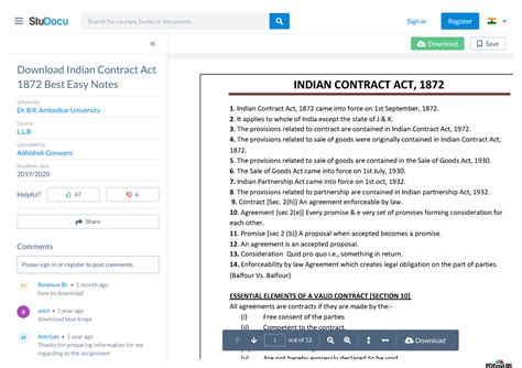 Www studocu com in document dr-br-ambedkar-university llb - Studocu
