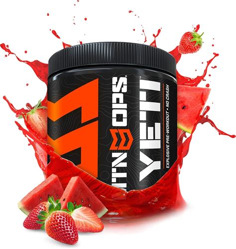 MTN OPS Yeti Monster Pre-Workout Powder Energy India | Ubuy