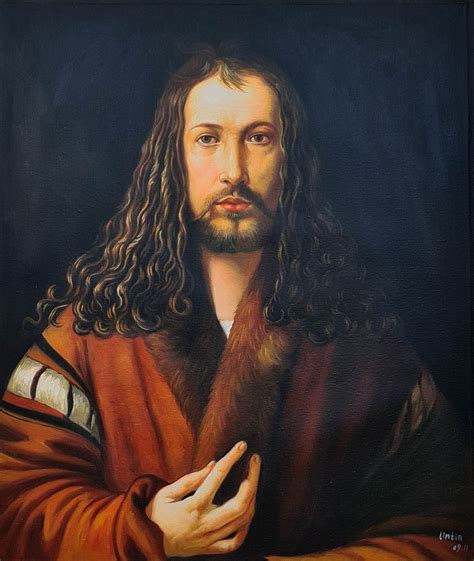 Albrecht Durer Self-portrait at the Age of Twenty Eight 50 X 60 Cm ...