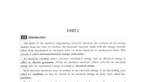 DCMT UNIT 1 - Material for EMF & DC Machines and Transformers for EEE ...