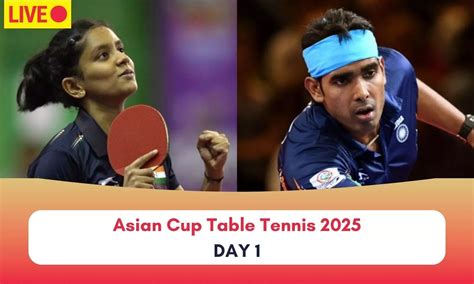 Asian Cup TT: Sreeja wins; Sharath, Ayhika go down - Highlights