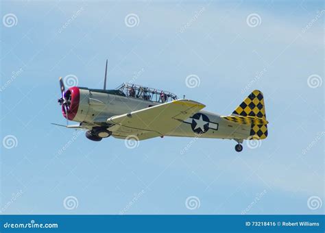T6 Texan Fighter editorial photo. Image of plane, warbird - 73218416