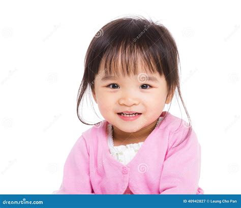 East Asian baby girl stock image. Image of body, asian - 40942827