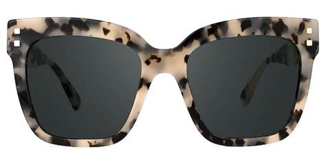 Minguela Square Brown-Tortoise Sunglasses | Zeelool Glasses