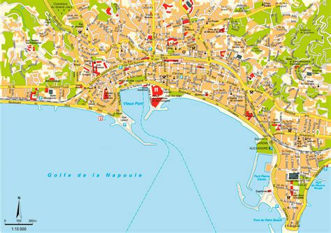 Cannes Map - France