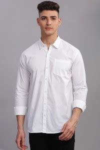 7th Legion Men Solid Casual White Shirt - Buy 7th Legion Men Solid ...