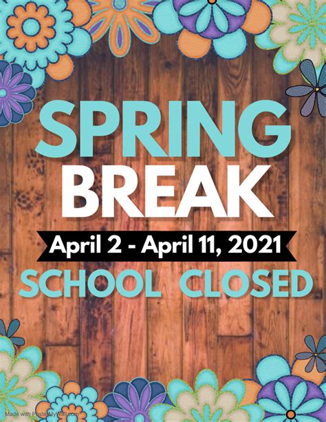 Image result for Spring Break Opening
