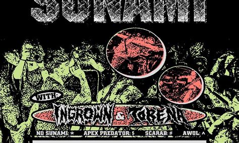 MONSTER ENERGY OUTBREAK TOUR PRESENTS: SUNAMI, INGROWN, TORENA ...