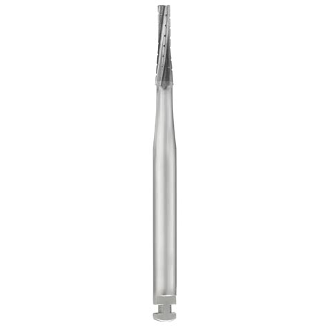 SS White Carbide Burs - Tapered - Flat End - Crosscut by Dental Avenue