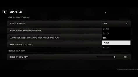Image result for Cod Graphic Setting