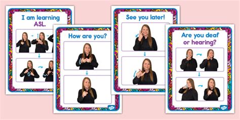 Image result for ASL at Work Phrases Worksheet